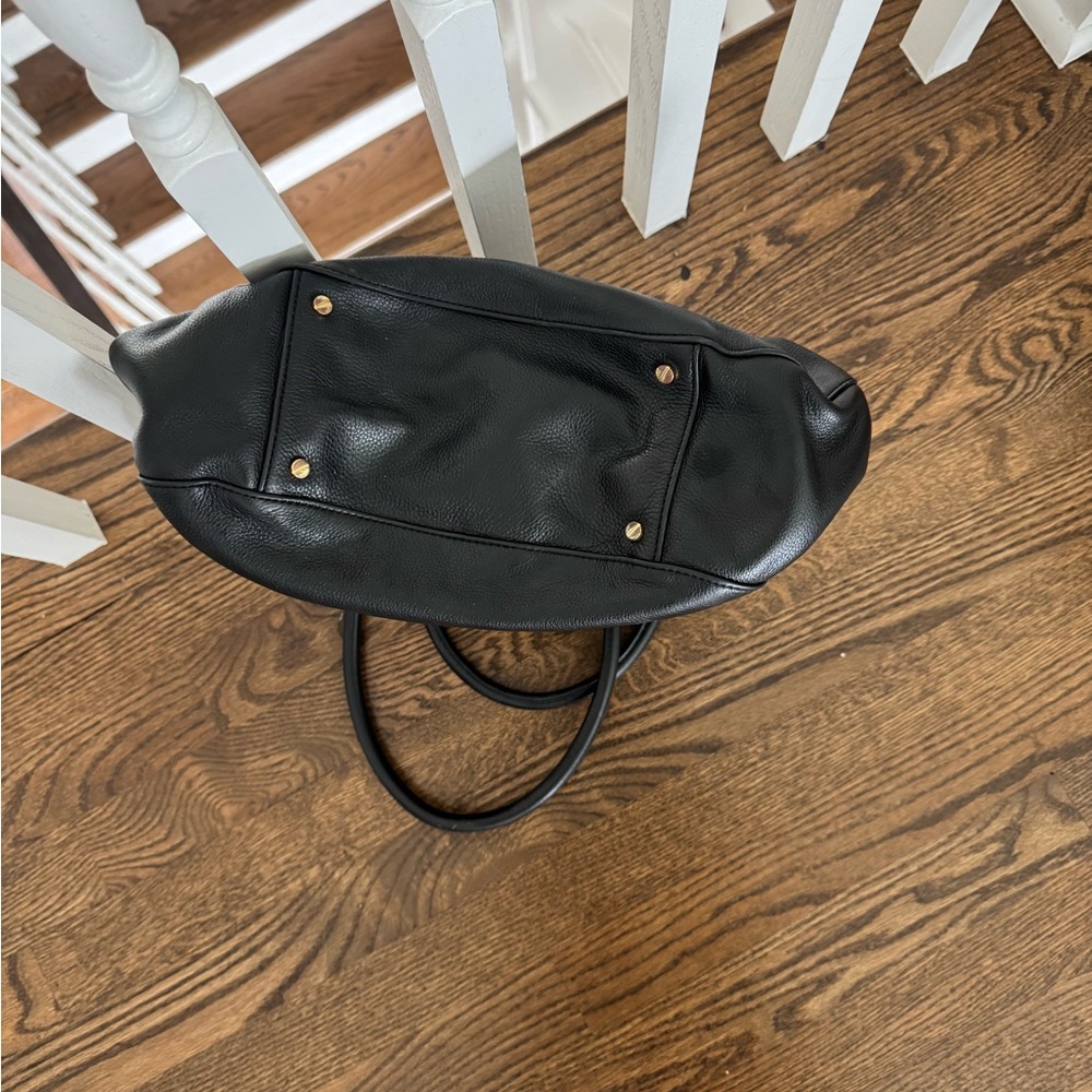Tory Burch Black Tote with Gold Details - Picture 3 of 8